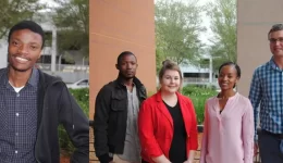 University Research Team Portrait