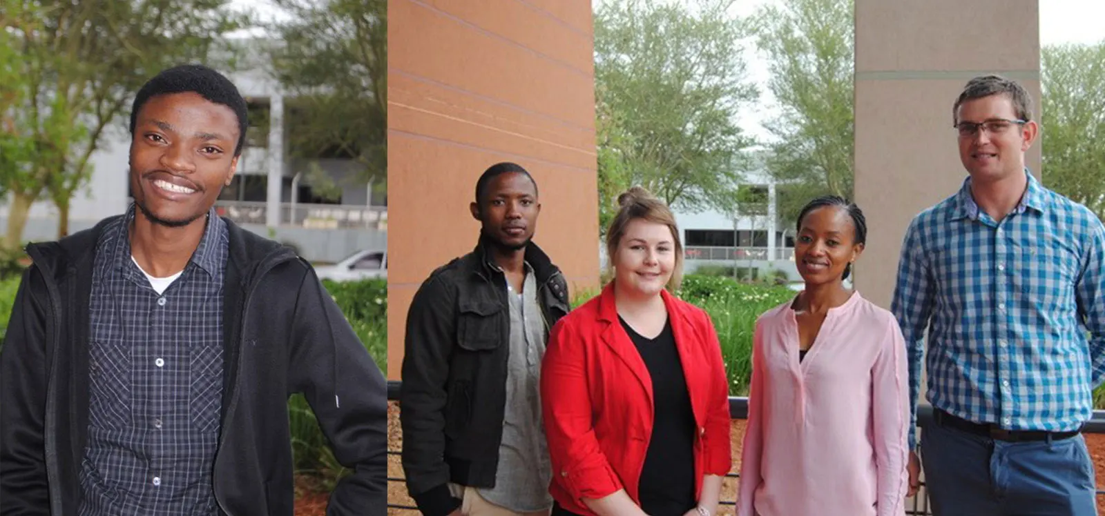 University Research Team Portrait