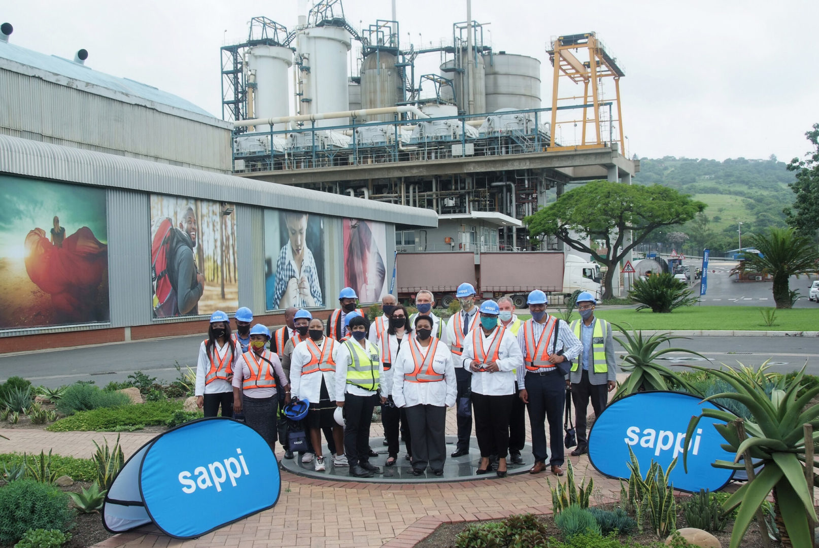 Sappi Saiccor Hosts Delegation At Vulindlela Expansion Project