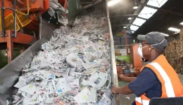 paper recycling plant