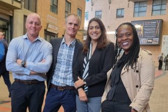 Gary Nossiter, Dave Salmon, Shakira Gandhi and Nellie Ndlovu