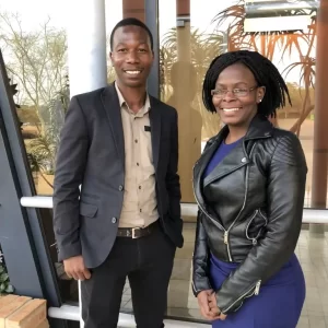 Nigel Chikore and Faith Thembelihle UKZN Portrait