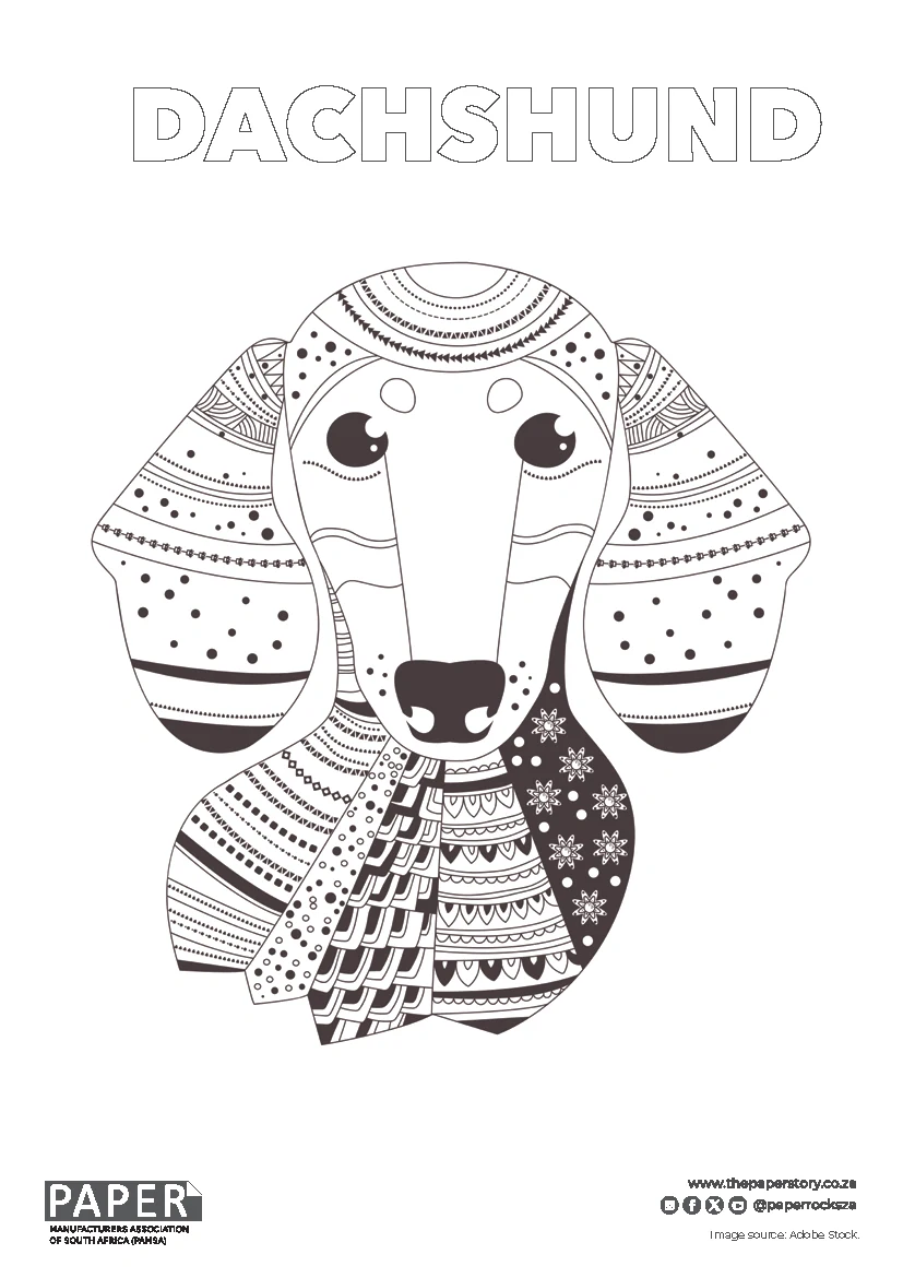 Dachshund Coloring Page
