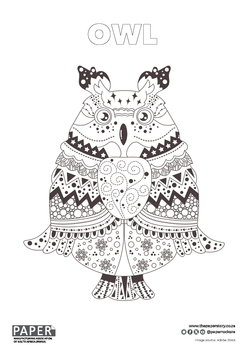 Owl Coloring Page