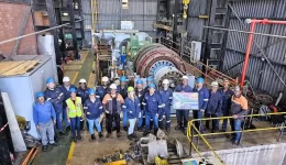 paper mill workers industrial equipment team