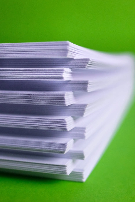 Paper itself is a biomaterial and one of the oldest technologies in the world. Not only is it made from a renewable resource, it stores carbon for its lifetime.