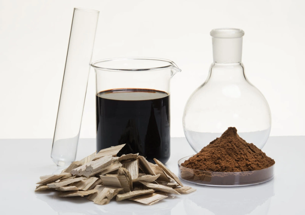 Lignin shows promise as a multifunctional and renewable alternative to petroleum-derived styrene plastics and foams. Lignosulphonates are used in mining and road maintenance as a dust suppressant while their addition to ready-mix concrete improves the flow of concrete as well as reducing the water required, without compromising on strength.
