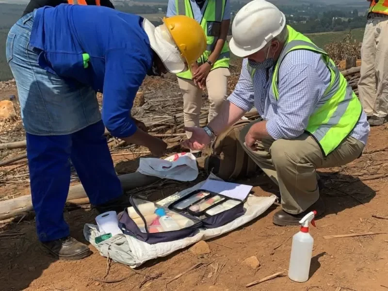 Forestry first aid training
