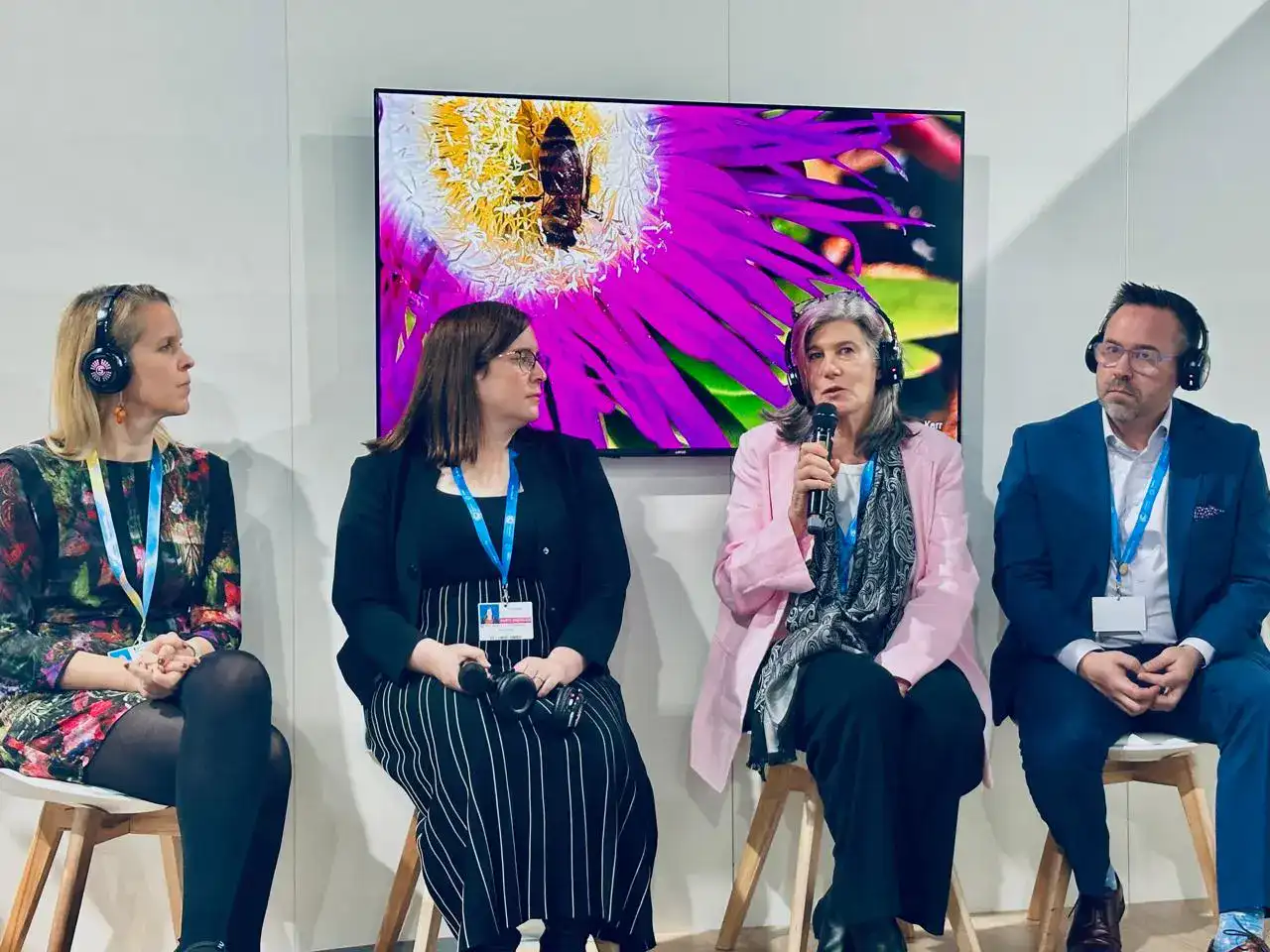 Dr Amy Duchelle, Sara Bray, Jane Molony, and Eric Johnson